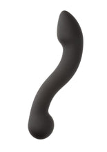 Load image into Gallery viewer, Rock Bottom Bendies Ecsta-Flex Probe Rechargeable Silicone Anal Vibrator - Black
