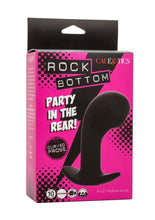Load image into Gallery viewer, Rock Bottom Curved Rechargeable Silicone Probe - Black

