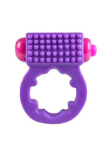 Load image into Gallery viewer, Rock Candy Atomic Sugar Grinder Vibrating Cock Ring - Purple
