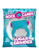 Load image into Gallery viewer, Rock Candy Sugar Grinder Vibrating Cock Ring - Blue
