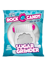 Load image into Gallery viewer, Rock Candy Sugar Grinder Vibrating Cock Ring - White
