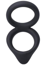 Load image into Gallery viewer, Rock Solid Dual Enhancer Silicone Ring - Black
