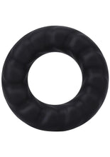 Load image into Gallery viewer, Rock Solid Fat Tire Silicone Cock Ring - Black
