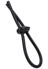 Load image into Gallery viewer, Rock Solid Lasso Double Lock Adjustable Silicone Cock Ring
