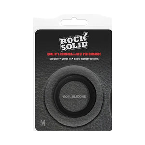 ROCK SOLID The Silicone Collar - Medium (Black)