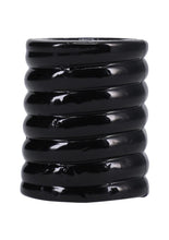 Load image into Gallery viewer, Rock Solid The Cage Textured Cock Ring - Black
