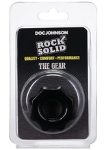 Load image into Gallery viewer, Rock Solid The Gear Cock Ring - Black
