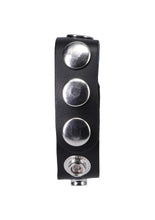 Load image into Gallery viewer, Rock Solid The Leather 3 Snap Adjustable Cock Ring
