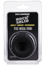 Load image into Gallery viewer, Rock Solid The Mega Ring Silicone Cock Ring - Black
