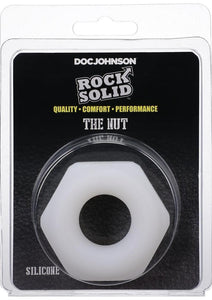 Rock Solid The Nutt Silicone Cock Ring - White