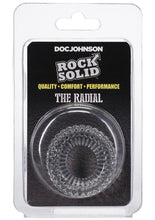Load image into Gallery viewer, Rock Solid The Radial Cock Ring - Clear
