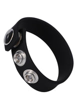 Load image into Gallery viewer, Rock Solid The Silicone 3-Snap Adjustable Cock Ring
