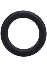 Load image into Gallery viewer, Rock Solid The Silicone Gasket Cock Ring - Black - Large
