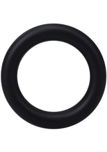 Load image into Gallery viewer, Rock Solid The Silicone Gasket Cock Ring - Black - Medium
