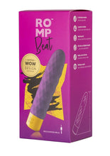 Load image into Gallery viewer, Romp Beat Rechargeable Silicone Bullet - Purple
