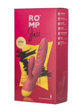 Load image into Gallery viewer, Romp Jazz Rechargeable Silicone Rabbit Vibrator - Red
