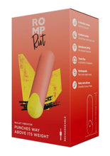 Load image into Gallery viewer, Romp Riot Rechargeable Silicone Bullet - Orange
