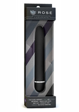 Load image into Gallery viewer, Rose Luxuriate Vibrator - Black
