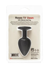 Load image into Gallery viewer, Roses Til Dawn Silicone Butt Plug
