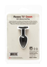 Load image into Gallery viewer, Roses Til Dawn Silicone Butt Plug
