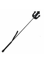 Load image into Gallery viewer, Rouge Devil Leather Riding Crop - Black
