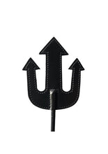 Load image into Gallery viewer, Rouge Devil Leather Riding Crop - Black
