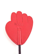 Load image into Gallery viewer, Rouge Fifty Times Hotter Leather Hand Riding Crop
