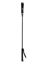 Load image into Gallery viewer, Rouge Fifty Times Hotter Long Riding Crop Slim Tip - Black - 24in

