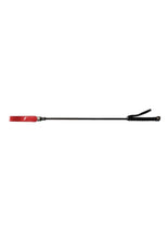 Load image into Gallery viewer, Rouge Fifty Times Hotter Long Riding Crop Slim Tip - Red - 24in
