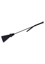 Load image into Gallery viewer, Rouge Fifty Times Hotter Tassel Riding Crop - Black
