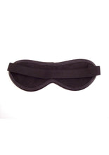 Load image into Gallery viewer, Rouge Leather Blindfold Eye Mask - Black
