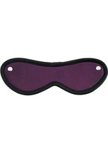 Load image into Gallery viewer, Rouge Leather Blindfold Eye Mask - Purple
