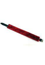 Load image into Gallery viewer, Rouge Leather Collar with Faux Fur Lining
