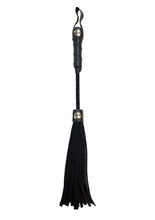 Load image into Gallery viewer, Rouge Leather Mini Flogger - Black

