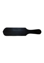 Load image into Gallery viewer, Rouge Leather Paddle with Faux Fur - Black
