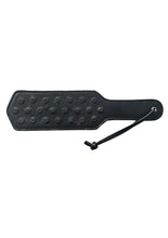 Load image into Gallery viewer, Rouge Leather Pin Prick Paddle - Black
