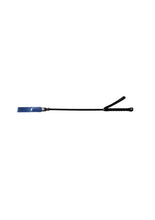 Load image into Gallery viewer, Rouge Leather Short Riding Crop with Slim Tip - Blue

