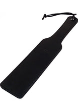 Load image into Gallery viewer, Rouge Long Leather Paddle - Black
