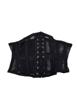 Load image into Gallery viewer, Rouge Mesh Corset - Black - Medium/Small
