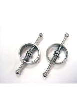Load image into Gallery viewer, Rouge Metal Adjustable Nipple Clamps - Silver
