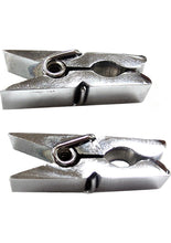 Load image into Gallery viewer, Rouge Metal Nipple Clamps - Metal/Silver
