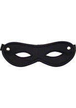Load image into Gallery viewer, Rouge Open Eye Mask Leather Or Suede - Black
