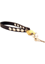 Load image into Gallery viewer, Rouge Padlocable Cock Strap Adjustable Leather Cock Ring - Black
