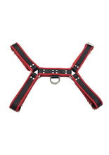 Load image into Gallery viewer, Rouge Pvc Ot H Front Harness - Black/Red - Medium/Small
