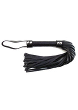 Load image into Gallery viewer, Rouge Short Leather Flogger - Black
