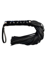 Load image into Gallery viewer, Rouge Short Leather Flogger - Black
