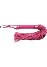 Load image into Gallery viewer, Rouge Short Leather Flogger - Pink
