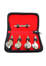 Load image into Gallery viewer, Rouge Stainless Steel 4 Pinwheel - Silver - Set
