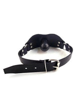 Load image into Gallery viewer, Rouge Strap-On Leather Gag with Dong - Black
