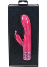 Load image into Gallery viewer, Royal Gems Monarch Rechargeable Silicone Vibrator - Pink
